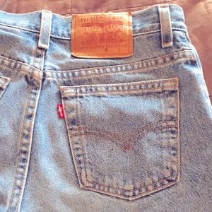 Levi’s denim shorts
